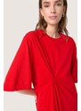 SOAKED IN LUXURY Obleka 'Aeve' živo rdeča