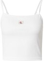 Calvin Klein Jeans Top rdeča / bela