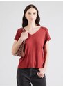 VERO MODA Majica 'VMVANESSA' rjasto rjava