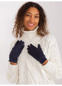 Wool Fashion Italia Gloves-AT-RK-2370.95-navy blue