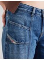 DIESEL Kavbojke 'AKII' moder denim