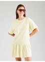 PIECES Obleka 'PCJamie' pastelno rumena