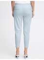 ICHI Hlače z naborki 'Kate' svetlo modra