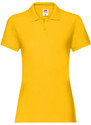 Yellow Polo Fruit of the Loom