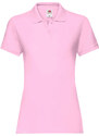 Polo Fruit of the Loom Pink Women's T-shirt