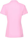 Polo Fruit of the Loom Pink Women's T-shirt