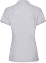 Grey Polo Fruit of the Loom Women's T-shirt