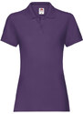 Purple Polo Fruit of the Loom