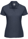 Navy Blue Polycotton Polo Russell Women's T-Shirt