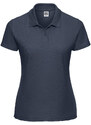 Navy Blue Polycotton Polo Russell Women's T-Shirt