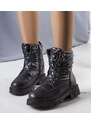 Gemre Black women's snow boots Anderson