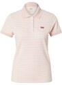 LEVI'S  Majica 'Slim Polo Shirt' roza / bela