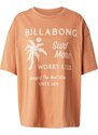 BILLABONG Majica 'JUMPS IN WATER' mokka