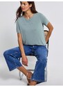 STREET ONE Majica golobje modra