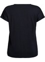 Zizzi Majica 'MANNA' črna