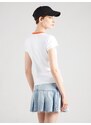 Calvin Klein Jeans Majica oranžna / bela