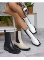 Resti Beige women's high slip boots Darran - Footwear
