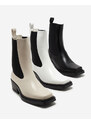 Resti Beige women's high slip boots Darran - Footwear