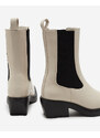 Resti Beige women's high slip boots Darran - Footwear