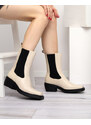 Resti Beige women's high slip boots Darran - Footwear