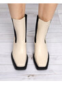 Resti Beige women's high slip boots Darran - Footwear
