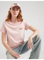 LEVI'S  Majica 'THE PERFECT' svetlo bež / konjak / rosé / bela