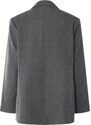 PIECES Blazer 'PCKAMIL' temno siva