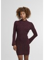 Noisy may Pletena obleka 'NMNola' vinsko rdeča