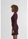 Noisy may Pletena obleka 'NMNola' vinsko rdeča