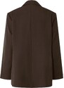 PIECES Blazer 'PCKamil' temno rjava