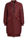 khujo Prehoden plašč 'LULU' vinsko rdeča