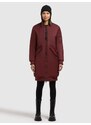 khujo Prehoden plašč 'LULU' vinsko rdeča