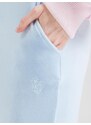 Juicy Couture Hlače 'Dach Cleo' pastelno modra