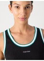 Calvin Klein Jeans Top smaragd / črna / bela