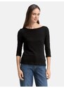 TOM TAILOR Majica črna