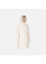 Cream Women's Parka Geox Spherica - Women's