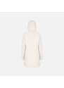 Cream Women's Parka Geox Spherica - Women's