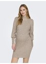 Only Maternity Pletena obleka 'OLMKATIA' bež