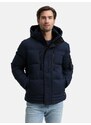 TOM TAILOR Zimska jakna temno modra / črna