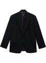 MANGO Blazer 'Upsala' črna