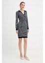 Obleka s primesjo volne Guess AUBREY