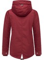 Ragwear Zimska jakna 'Parkker' vinsko rdeča