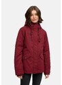 Ragwear Zimska jakna 'Parkker' vinsko rdeča