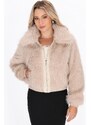 faina Prehodna jakna bež