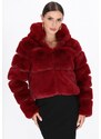 faina Zimska jakna temno rdeča