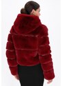 faina Zimska jakna temno rdeča