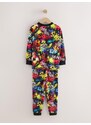 Next Pižama modra / neonsko zelena / rdeča / črna