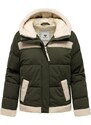Ragwear Zimska jakna 'Editah Youmodo' svetlo bež / oliva