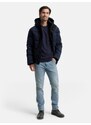 TOM TAILOR Zimska jakna temno modra / črna