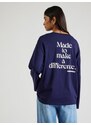 ARMEDANGELS Majica 'FIETAA DIFFERENCE' marine / bela